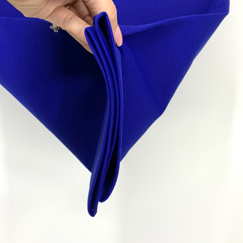 Fabletics Solid Cobalt Blue Capri Cropped Athleti… - image 6